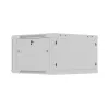 Rack skapis 19 inch 6U 600x600 pelēks perforēts