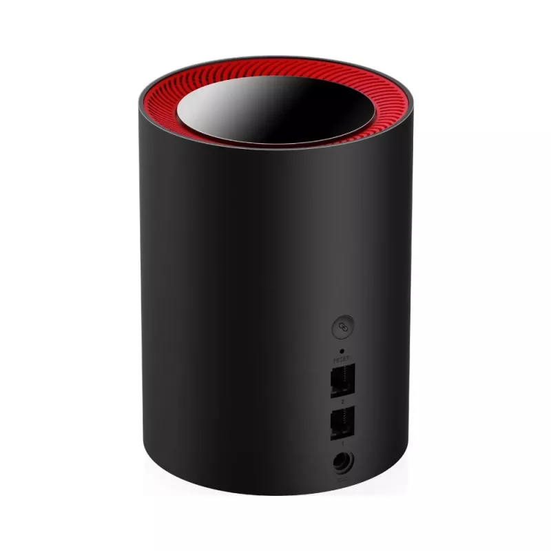 Cudy M3000 2-Pack Dual-band (2.4 GHz / 5 GHz) Wi-Fi 6 (802.11ax) Melns, Sarkans 1 Iekšējā