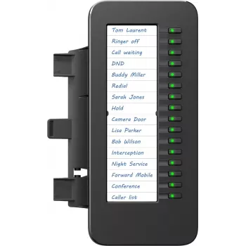 Unify taustiņu modulis KM410 CP410/CP710 VoIP tālrunim — paplašināšanas taustiņu modulis