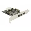 FireWire A/B saskarnes karte DeLOCK PCI Express 89153