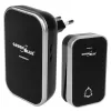 GreenBlue GB157 B Kinetic akumulators-free Wireless Dorr Bell, Melodies, Melns, Range up to 200m, IP44
