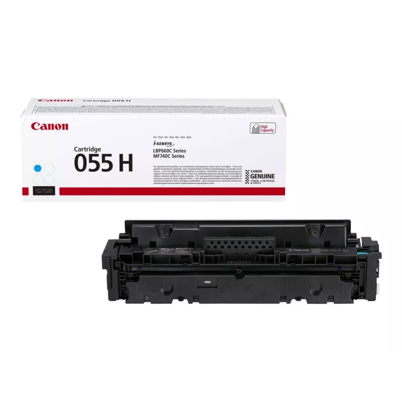 Canon 055H tonera kārtridžs 1 gab. Oriģināls ciāna