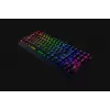 Mehāniskā spēļu tastatūra Razer MelnsWidow V3 Tenkeyless — USB, QWERTY US, Razer dzeltena slēdži, RGB apgaismojums, melna