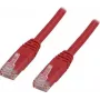 Tīkla kabelis Deltaco UTP sarkans 0,5 m RJ-45 Cat6