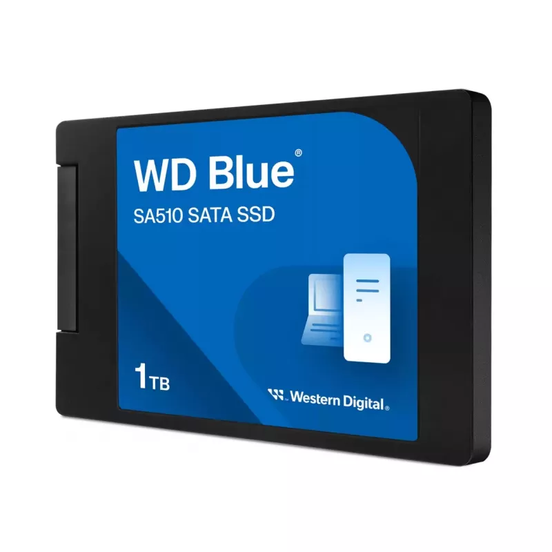 WD Zils SA510 - SSD - 1TB - iekšējs - 2.5 (6,4 cm) - SATA 6Gb/s (WDBB8H0010BNC-WRSN)