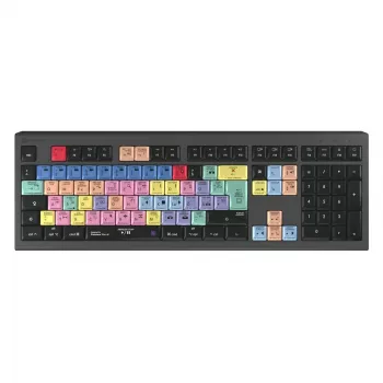 Logickeyboard Adobe Premiere Pro CC Astra 2 tastatūra universāla USB QWERTZ vācu pelēka