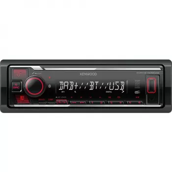 Elektronika KMM-BT408DAB, Melna, 1 DIN, 88 W, 4.0 kanāli, 50 W, 20 - 20000 Hz