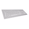 CHERRY DW 8000 tastatūra Pele iekļauta Birojam RF Bezvadu QWERTZ Vācu Sudraba, Balta