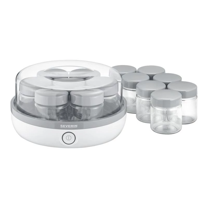 Severin Jogurta gatavotājs 7gab 150ml balts JG 3518 (JG 3518)