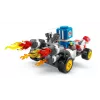 Konstruktora rotaļlieta LEGO komplekts 72035 Super Mario Mario Kart Toad's darbnīca, interaktīvi līmenīši un figūras