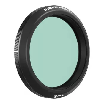 Cirkulāri polarizējošais (CPL) filtrs Freewell DJI Osmo Action 5 Pro — 58 mm vītne