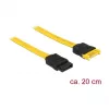 SATA kabelis DeLOCK 83949 0,2m SATA 7-pin dzeltens