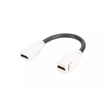 Digitus HDMI 2.0 Keystone Module with 12 cm kabelis (Female/Female)