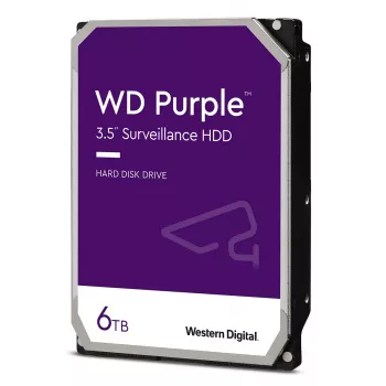 Iekšējais cietais disks Western Digital 6 TB 3,5 collu Serial ATA WD63PURZ