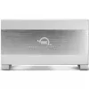 HDD korpuss OWC Mercury Elite Pro Dual balts 2× 3,5 collu SATA diskdziņiem, RAID 0/1/SPAN, USB Type‑B