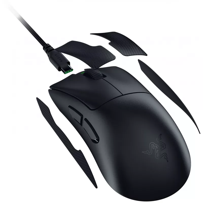 pele Razer DeathAdder V4 Pro RF Wireless + USB Type-A