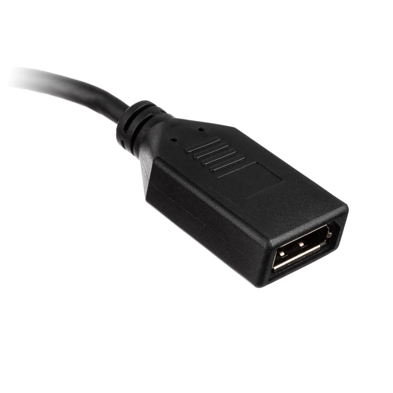HDMI uz DisplayPort adaptera kabelis Akasa AK-CBHD24-25BK