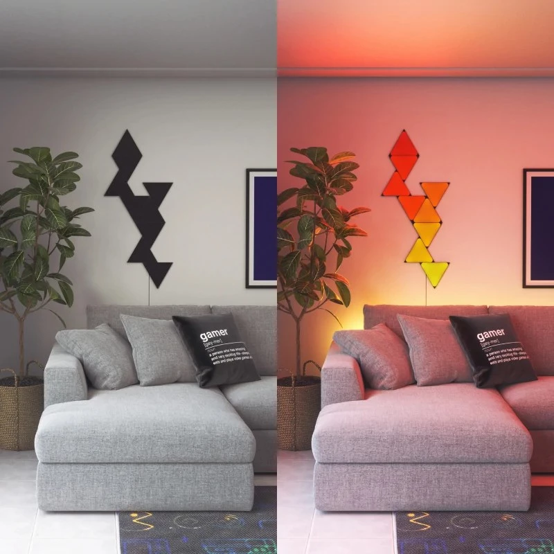 Nanoleaf NL48-1101TW-10PK viedais apgaismojums Viedais panelis Wi-Fi