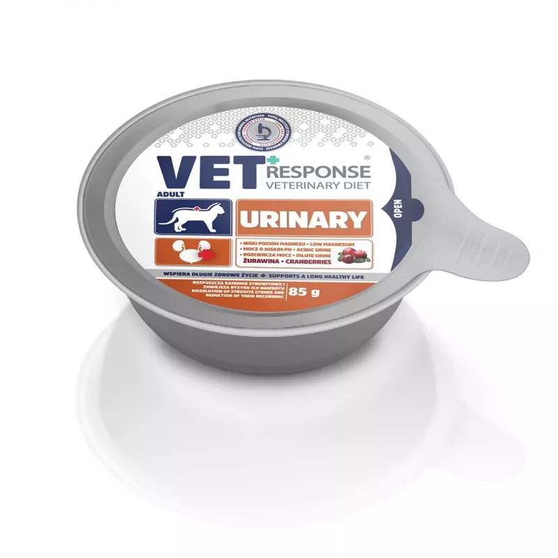 VET RESPONSE Urinary - mitrā kaķu barība - 85g