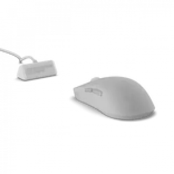 Bezvadu spēļu pele Endgame Gear OP1w 4k balta Frost - ergonomisks viegls dizains