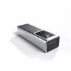 PATONA Platinum Powerbank Luxury One PD100 | 20000mAh | PD 100W | USB-C + USB-A Sudrabs, Melns