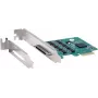 Sērijveida PCIe karte Exsys EX-46028 — 8-portu RS-232 ar astoņkāja kabeli