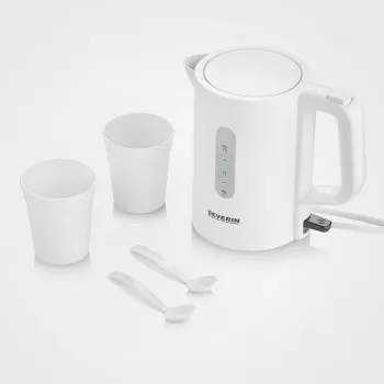 Elektriskā tējkanna Severin 0,5 l 1100 W balta