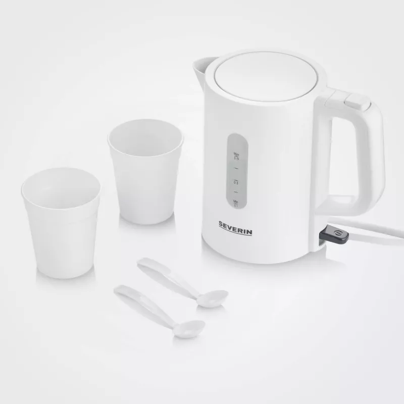 Elektriskā tējkanna Severin 0,5 l 1100 W balta