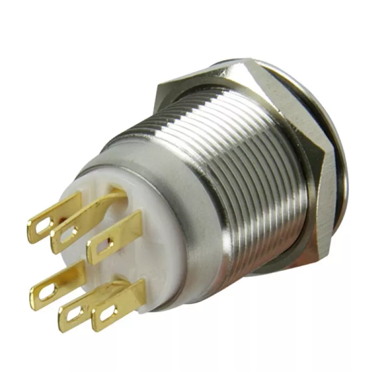 Lamptron Vandalismusschalter 19mm - Silverline - sarkans