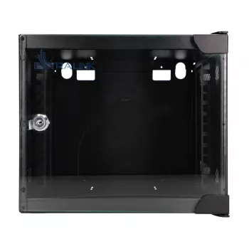 EXTRALINK LITE 4U 10 280X310 PIE SIENAS STIPRINĀMS PLATĒJU SKAPPA MELNS