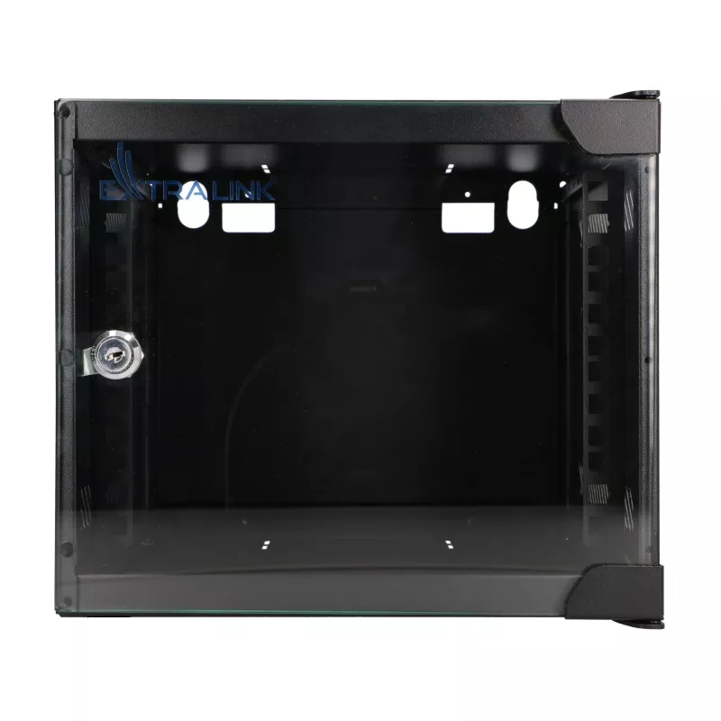 EXTRALINK LITE 4U 10 280X310 PIE SIENAS STIPRINĀMS PLATĒJU SKAPPA MELNS