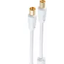 shiverpeaks BS80403 koaksiālais kabelis 2,5 m Coax koaksiālais balts (BS80403)