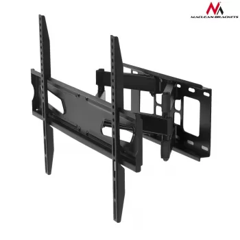 Maclean MC-723 B - sienas stiprinājums ekrānam 37-70, 600x400 VESA, līdz 40 kg, melnā krāsā
