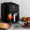 Rommelsbacher FRH 1700 Single 8 L karstā gaisa fritieris 1700 W ar 10 programmām un LED displeju