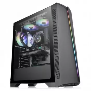 PC Case Thermaltake H350 TG RGB Midi Tower Melns