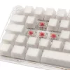 Ducky One 3 Aura balta Mini spēļu tastatūra, RGB LED - MX-Silent-Red