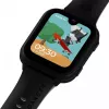 Smartwatch Garett Kids Vibe Ai 4G Melns — bērnu viedpulkstenis ar 4G, GPS izsekošanu, ūdensizturīgs