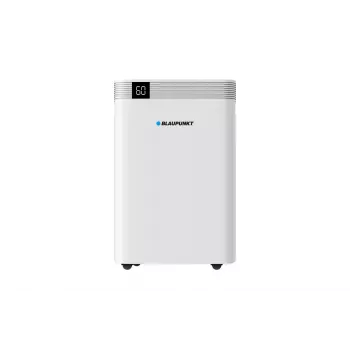 Gaisa sausinātājs BLAUPUNKT ADH601 — 2,5 l tvertne, 16 l/24h, 245 W, 48 dB, Wi‑Fi, 20–40 m², balts