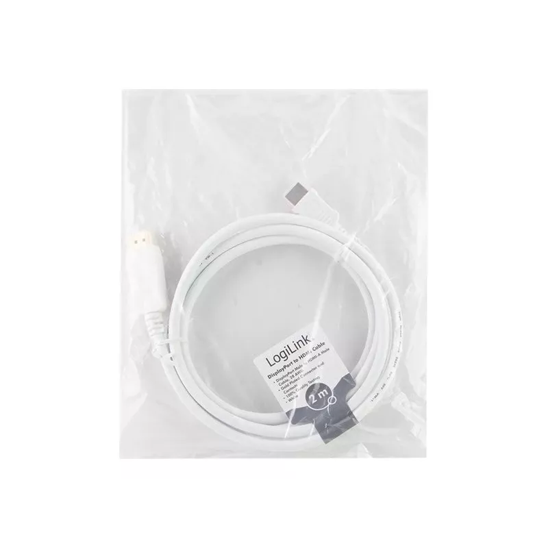 kabelis HDMI-DP LogiLink CV0055 2m