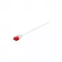 Wentronic Goobay CAT 6 plānā ielāpa vads, U/UTP, balts, 0,25 m — vara materiāls (71550)