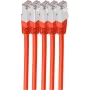 shiverpeaks BS75711-H0.25R-SET5 tīkla kabelis sarkans 2 m Cat6 S/FTP (S-STP) (BS75711-H0.25R-SET5)