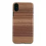 Telefona maciņš man and wood iPhone X/XS, Strato Melns, aizsargājošs ciets apvalks