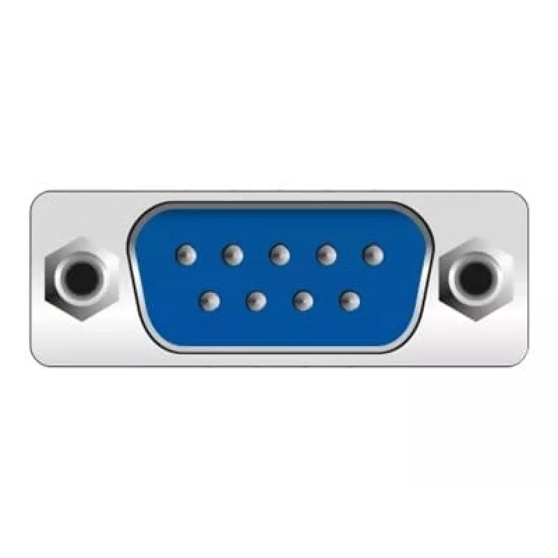 Seriālais kabelis DeLOCK 63908 melns 0,15 m DB-9