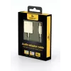 Kabeļa savienotāju pārveidotājs Gembird A-CM-3.5FP-01 — CDLA USB Type-C uz 4 kontaktu 3,5 mm