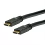 HDMI kabelis VALUE 14.99.3454 25m HDMI Type A Standard melns