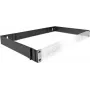 Rack base DeLOCK 19 inch Wall Mount Rack 1U foldable Melns