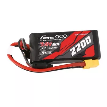 Baterija Gens ace G-Tech 2200mAh 7.4V 60C 2S1P Lipo