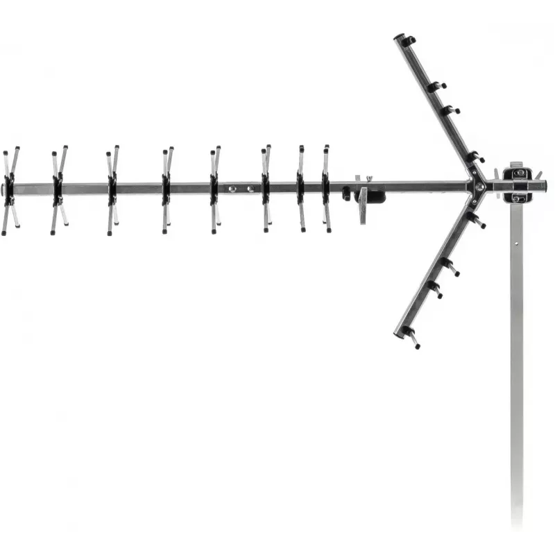 Āra TV antena SENCOR SDA 611 DVB‑T2/T 12 dB 75Ω ar 4G LTE filtru