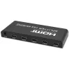 Qoltec 51799 Aktīvais HDMI sadalītājs 4 x HDMI 4K x 2K | 6Gb/s | 60Hz