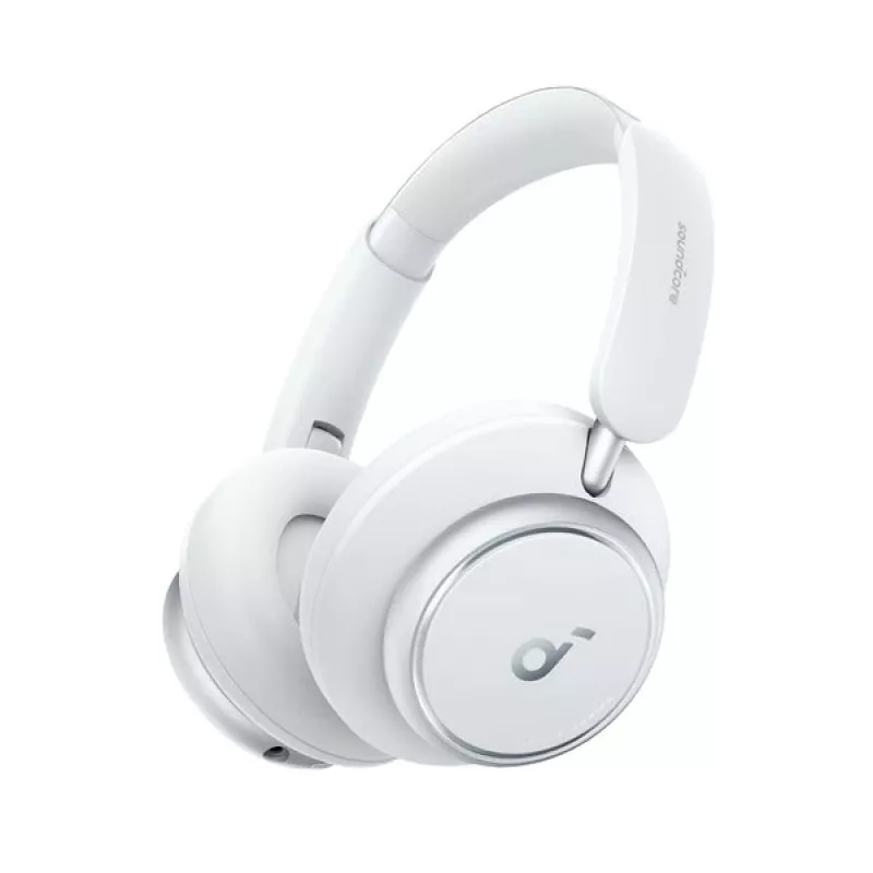 Soundcore by Anker Space Q45 adaptīvās trokšņu slāpēšanas austiņas samazina troksni līdz pat 98%, īpaši ilgs 50 stundu darbības laiks, lietotnes vadība, Hi-Res skaņa